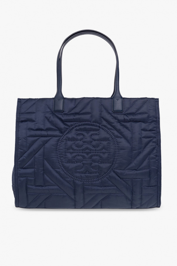 GenesinlifeShops GB - Navy blue 'Ella' shopper bag Tory Burch